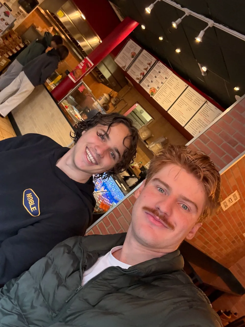 Two members of the Chesterbrook AI team
